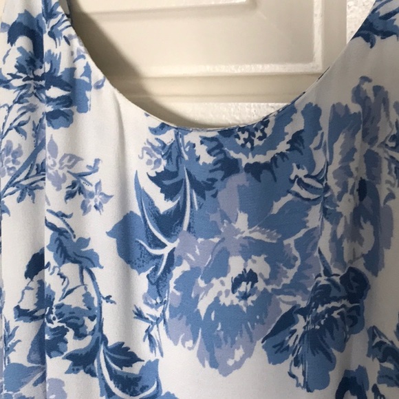 Reformation Blue and White Floral Dress - Picture 2 of 7
